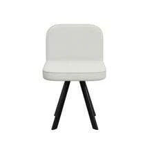 Dining Table And Chair Set For People, Consisting Of A Dining Table And Chairs With Linen Upholstery, Suitable For Kitchens And Dining Rooms - 米色 - 查看 7