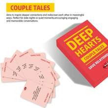 Deep Hearts Card Game, Includes 55 Meaningful Intimate Conversation Cards, Ignite A Romantic Date Night, 21st Birthday Gift, Perfect For Christmas/Valentine's Day - Deep Hearts - View 4