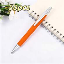1/20/50pcs Customized Multi-Color Ballpoint Pens, Smooth Writing Without Leaking. Supports Laser Engraving Of Company Logo, Name Or Short English Sentence, Suitable For Business Office And Student Daily Writing - Multicolor - View 19
