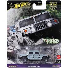 Hot Wheels Off-Road Vehicle Set, Including 2 Diecast Models: Pajero, Hummer, Land Cruiser, Jeep, Toyota Land Cruiser - Multicolor - View 2