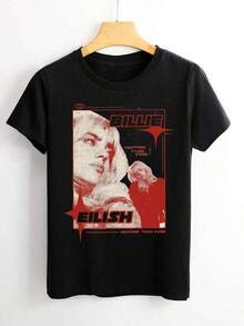 Women T-Shirts - Black - View 7