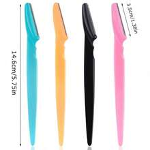 12pcs Eyebrow, Facial, Hair Trimmer Set With Cover, Women's Makeup Tool Kit, Facial Hair Trimmer, Bag, Storage Box, Organizer Box, Hair Accessories - Multicolor - View 5