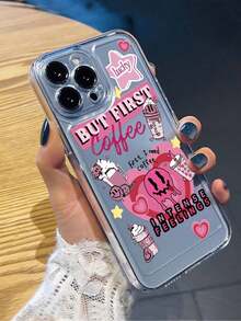 Funda de teléfono con diseño de sonrisa, funda de teléfono Y2K - Multicolor - Ver 2