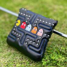 1pc Golf Putter Head Cover, Practical Golf Accessory, Wear-Resistant Material, Suitable For Square And Blade Putters, Providing Great Protection For Your Golf Club - Multicolor - View 7