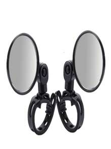 360° Rotatable Bicycle Rearview Mirror Set, Electric Bike Handlebar Mirror With Left/Right Adjustment, Zoom Wide Angle Design - Suitable For Cycling And Outdoor Sports - Multicolor - View 13
