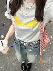 Women T-Shirts - Light Grey - View 1