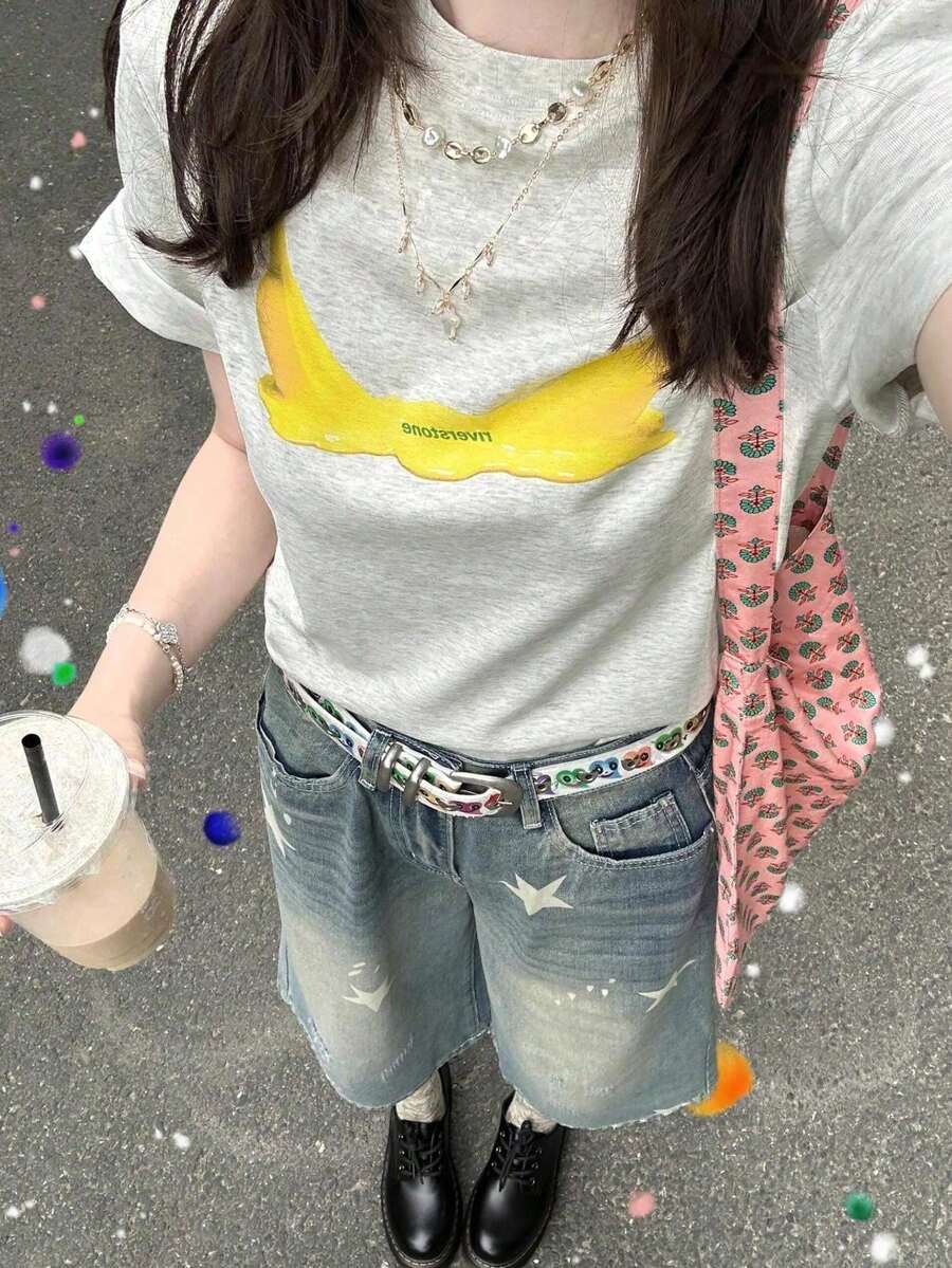 Women T-Shirts - Light Grey - View 1
