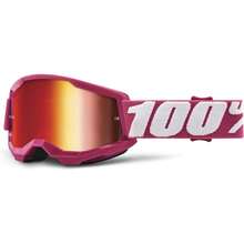 100% Strata 2 Junior Motocross & Mountain Biking Goggles - MX, MTB, Dirt Bike, Power Sport Protective Eyewear - 弗萊契 - 查看 2