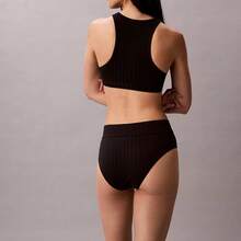 Calvin Klein Heritage Classic Cotton Stretch Unlined Bralette Underwear  Women  Bras + Bralettes QF8707 - 黑色 - 查看 4