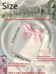 1/10/20/30pcs Organza Bags With Bow, Size 3.9x4.7 Inches, Drawstring Jewelry Bags, Wedding Favor Bags, Pink Party Favor Bags, Bachelorette Party Gifts, Christmas Gift Packaging Bags, Suitable For Party, Wedding, Christmas, Valentine's Day - Multicolor - View 7