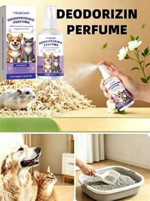 YEGBONG Pet Odor Eliminator Spray - Cat & Dog Deodorizer, Freshens Indoor Spaces. Powerful Odor Removal For Pet Areas, Leaves No Residue, Slowly Releases Fragrance Molecules For Long-Lasting Freshness. Quickly Neutralizes Odor Molecules In Pet Environments. - 50ml - View 10