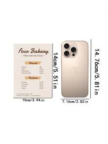 Tờ rơi một mặt tùy chỉnh 100/500/1000 tờ, in hai mặt, phù hợp để tùy chỉnh thực đơn, áp phích, thông tin doanh nghiệp, áp phích quảng cáo, tờ rơi kinh doanh, thực đơn quán cà phê, thực đơn nhà hàng. - Nhiều màu - Xem 10