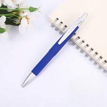 1/20/50pcs Customized Multi-Color Ballpoint Pens, Smooth Writing Without Leaking. Supports Laser Engraving Of Company Logo, Name Or Short English Sentence, Suitable For Business Office And Student Daily Writing - Multicolor - View 10