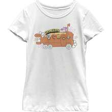 Bikini Bottom Bus Camiseta Niñas - Blanco - Ver 1