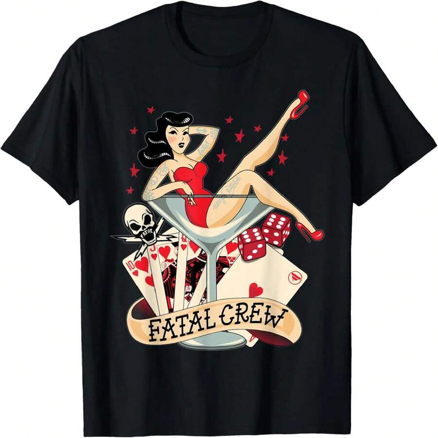 Women T-Shirts - Black - View 1
