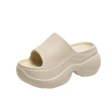 Women's Round Toe White Thick Sole Outdoor Sandals - White - View 8