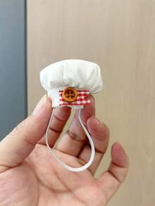 Fashionable Accessories For Small Pets, Adjustable Hamster Chef Hat - Suitable For Small Pets, Funny Pet Clothing Accessory, Stylish Pet Accessory - White - View 8