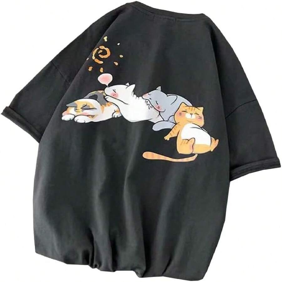 Women T-Shirts - Black - View 1