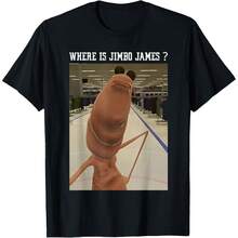 Marcus The Worm Where is Jimbo James Meme Camiseta - Negro - Ver 1