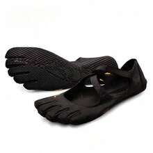 FiveFingers Pink Mesh Ballet Flats: Breathable Barefoot Comfort With Stylish Split-Toe Design - Grey - View 1