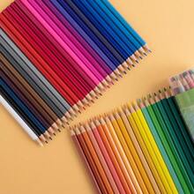 Oil-Based Colored Pencil Set 12/18/24/36/48 Colors Student Drawing 18 Colors 24 Colors 36 Colors Pencil Coloring Bucket Pack Colored Pencils Back To School Season Essential - Multicolor - View 3