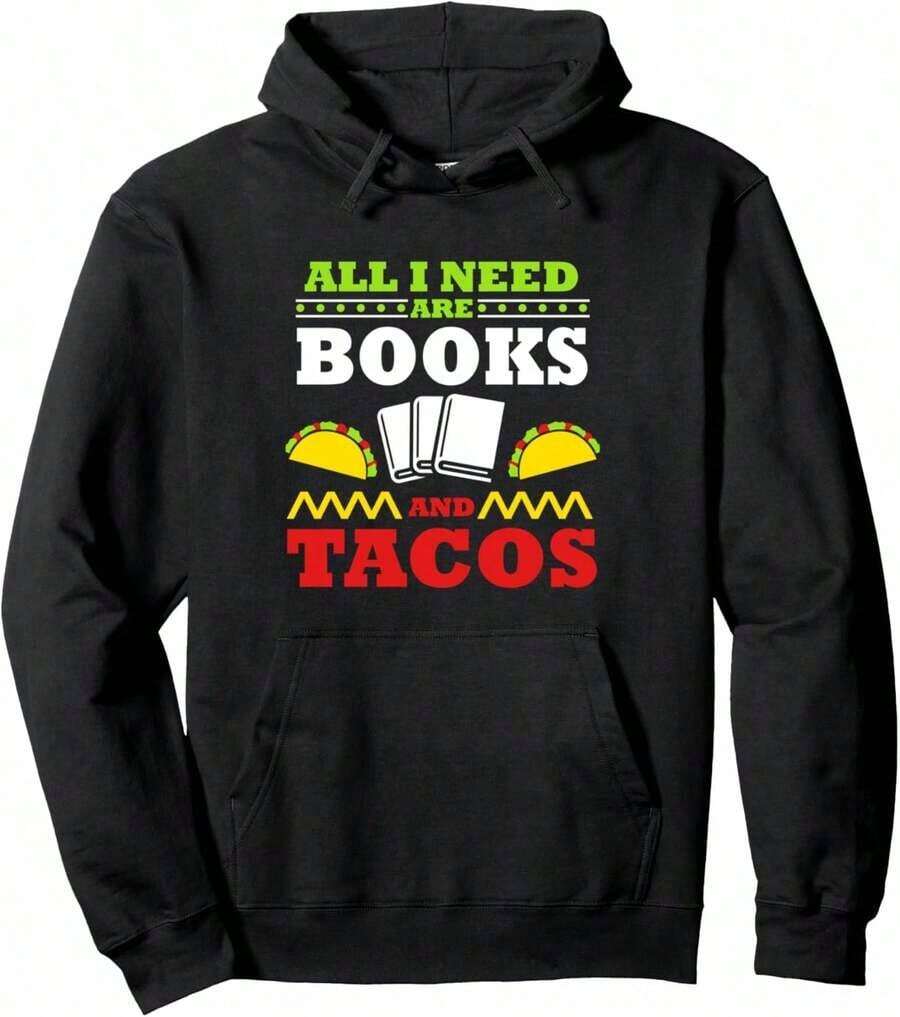 Book Nerd Compatible, Fun Gift For Readers, Book Lovers, Men And Women, Hoodie. - 黑色 18 - 查看 1
