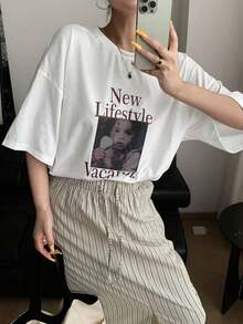 Women T-Shirts - Weiss - View 4