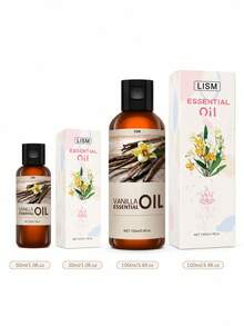 100ml/3.4 Fl Oz, 30ml/1.01 Fl Oz Vanilla Scented Essential Oil - Fresh And Elegant Vanilla Fragrance, Long-Lasting And . Suitable For Aroma Diffusers, Candle Making, Car Fragrance, And All Occasions. Great Gift Item. - one-size - View 7