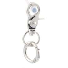 2pcs Rotating Clasp, Double-Ended Rotating Spring Buckle Hook Metal Rotating Buckle Ring Strap Clasp Suitable For Keychain, Bag, Wallet, Lanyard DIY Crafts - Gold - View 9