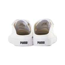 Puma 女士夏季套脚运动鞋，魔术贴运动穆勒鞋 - 白色 - 查看 4