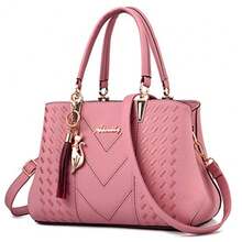 ALARION Womens Purses And Handbags Shoulder Bag Ladies Designer Satchel Messenger Tote Bag - 1-粉紅色 - 查看 8