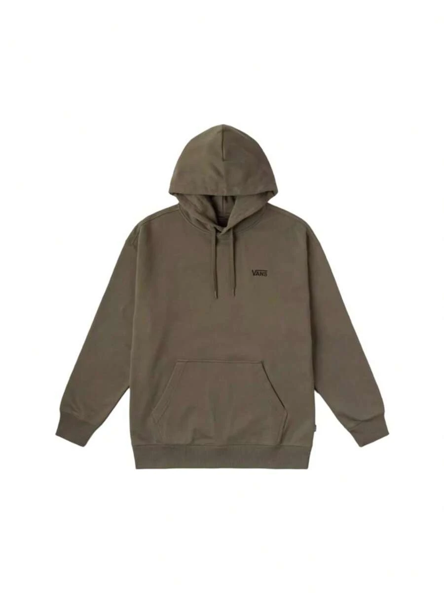 Vans 男款運動休閒小標誌簡約基本連帽套頭衛衣 VN000P33KCZ - 軍綠色 - 查看 1