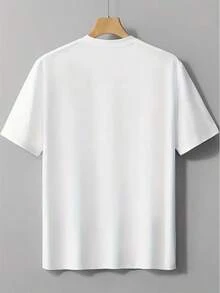 Unisex Short-Sleeved Blouse, Neutral For Men And Women, 100% Cotton, Clover Design, Casual, Round Neck, In Stock In Brazil, Shipping In 24 Hours, Colors Black And White. - J2 - 查看 4