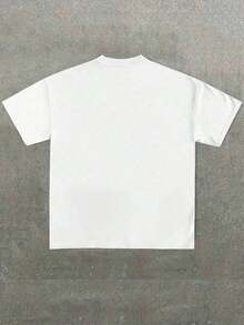 Mental Health Matters Graphic Casual Soft Short Sleeve Pure Cotton 220gsm T - Thirt Y2k Top Summer Tops For Women Going Out Top - White - View 2