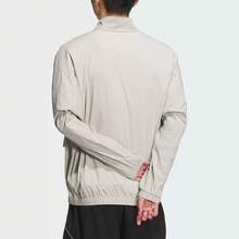 Adidas Áo khoác thể thao dệt kim nam FL MH WV JKT - Màu be xám - Xem 4