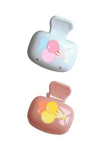Tapa portátil para cepillo de dientes con patrón floral, diseño lindo de globo, caja de almacenamiento de cepillo de dientes de viaje, clip protector portátil para cabezal de cepillo de dientes, clip de almacenamiento de cepillo de dientes, cubierta protectora de cepillo de dientes, protege el cabezal del cepillo de dientes, diseño portátil conveniente para llevar - Multicolor - Ver 21