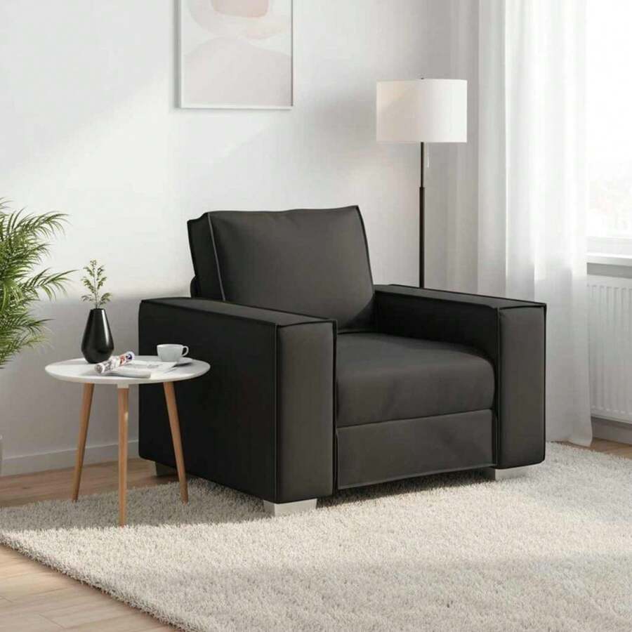 Poltrona  nera, 100 cm, - nero - Visualizzare 1