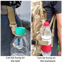 1/3 PCS Tactical Nylon Water Bottle Clip, Multifunctional Carabiner Hook, Portable Belt Backpack Fastener Buckle For Camping Hiking Travel Outdoor - Multicolor - View 2