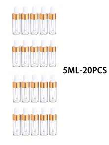 5/10入可攜式金色香水噴霧瓶 2ml/3ml/5ml 多功能分裝瓶 迷你可重複使用香水噴霧瓶 化妝水精華液儲存容器 香水噴霧泵盒 迷你口袋香水噴霧 可重複使用香水分裝泵工具 旅行分裝瓶 適合旅行與購物使用 - 彩色 - 查看 15
