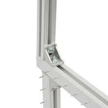 Silver Adjustable Aluminum Alloy Tufting Frame, 27.56in Stretch Range Tabletop DIY Rug Making Stand With G-Clamps Stable Reinforced Structure, Lightweight Portable Craft Frame For Beginner Artist Handmade Carpet Tapestry Creation - A - View 5