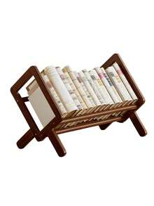 1 chiếc kệ sách để bàn nhỏ gọn bằng tre và kim loại - Thiết kế nghiêng giúp dễ dàng lấy sách, giá đựng sách văn phòng (cần lắp ráp) - Nhiều màu - Xem 11