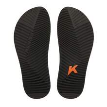 Kenner Original Red Sandal Flip-Flops For Men And Women - Black and White - View 3