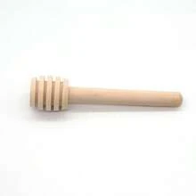 1pc Large Size New Beechwood Honey Spoon, Wooden Honey Stirrer, Solid Wood Honey Dipper, Honey Extraction Stick - View 8