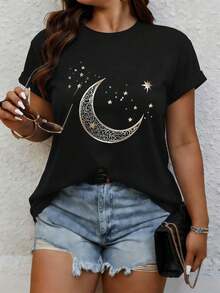 Women T-Shirts - Black - View 1