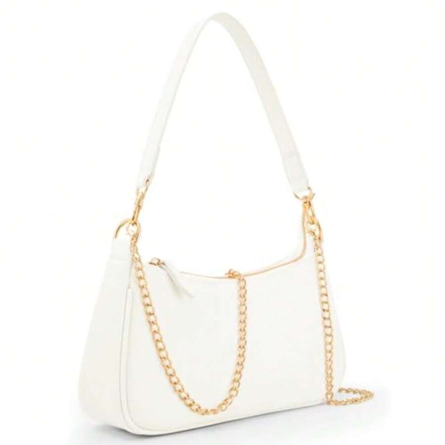 Purses For Women Shoulder Bag And Handbags, Small Leather Hobo Purse With Removable Straps Cute, Retro - Off-beige - View 1