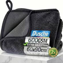 YITUMU Ultra-Fine Quick-Dry Microfiber Cleaning Cloth, High Absorbency Fast Drying Bath Towel, Available In 40X60 And 40X40 Cm, 600 Gsm, Suitable For Bathroom, Car And Home Cleaning - Grey Super Soft Microfiber Towel - Extra Large Car Drying Cloth - 600GSM - View 18