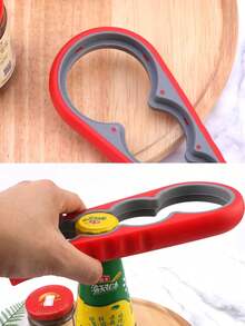 Brodark Pembuka Kaleng Ergonomis 3 Warna Ins-Style, Mudah Membuka Berbagai Tutup Botol, Desain Cakar Gelombang Anti Selip, Alat Dapur Praktis & Modis - View 5
