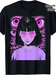 Men T-Shirts - Black - View 7