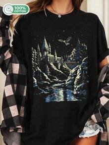 Women T-Shirts - Black - View 6