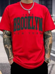 Men's Short Sleeve T-Shirt, 100% Pure Cotton, Casual And Sporty Urban Fashion Style, New Summer Style - 白色 - 查看 11